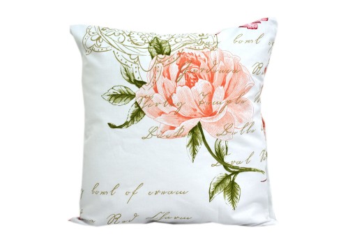 Bavlnená obliečka na vankúš rozmer 40x40 bloom 2218 KOBI Poľská firma