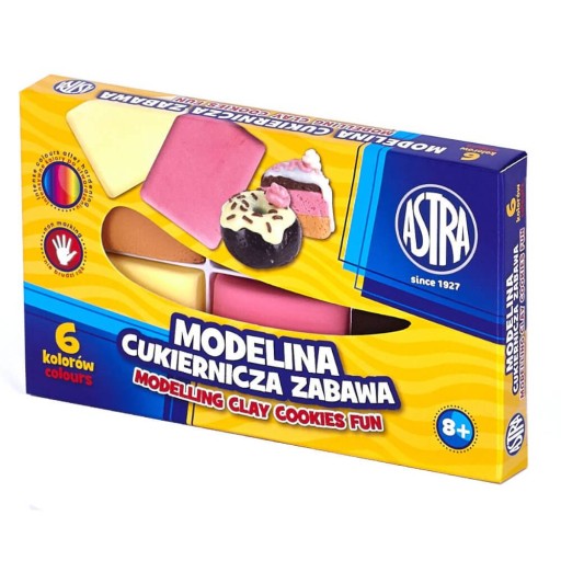 Modelovacia hmota do školy, cukrárska zábava, 6 col