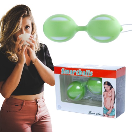 Zelené gejšové stimulačné loptičky Boss Series