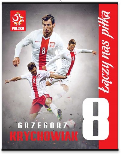 Grzegorz Krychowiak 8 Oficiálny plagát 40x50 cm