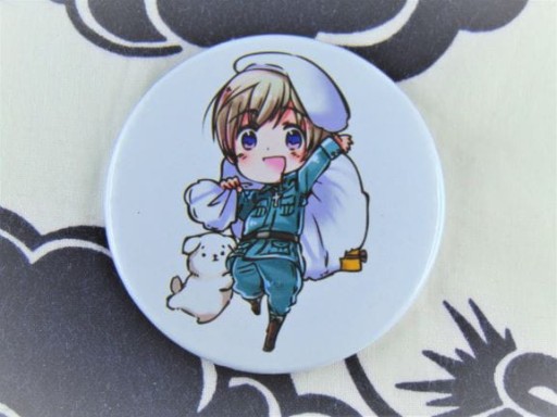 Hetalia Finlandia špendlík 58mm