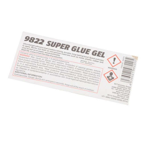 Mannol 9822 super lepiaci gél 3g