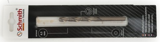 KOBALTOVÝ KOVOVÝ VRTÁK 6,5mm HSS-Co PRE LIATINU SILNÝ SCHMITH