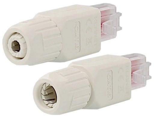 Zástrčka RJ45 Konektor RJ-45 Cat 6 RJ zadarmo pre UTP LAN kábel Twisted RJ
