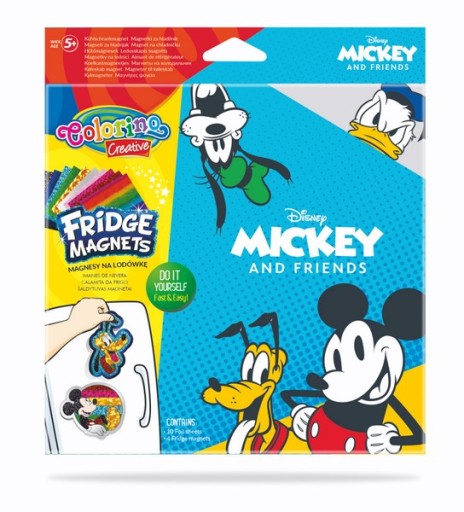 MICKEY MOUSE MAGNET MAGNET MIX 6 VZOROV