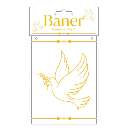 Communion Banner Decoration Dekoratívne závesné dekoratívne girlandy na prijímanie