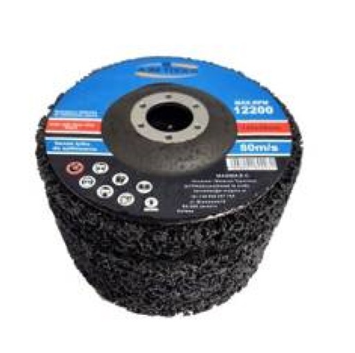 Brúsny kotúč z netkanej textílie 125mm čierny vlas - čierny AJM TOOLS