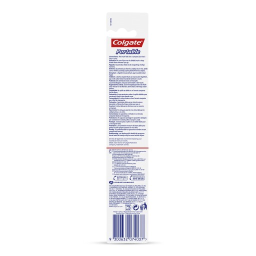Skladacia zubná kefka COLGATE TRAVEL SOFT + ZDARMA