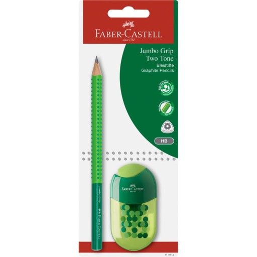 PENCIL Grip 2001 + brúska s gumou FABER-CASTELL