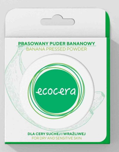 ECOCERA Lisovaný banánový prášok
