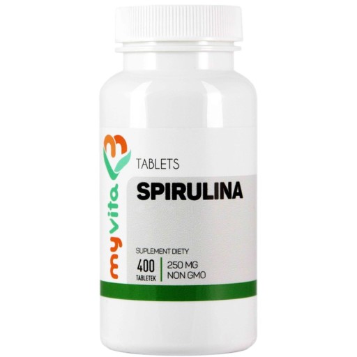 Myvita Spirulina 250 Mg 400 T Čistenie