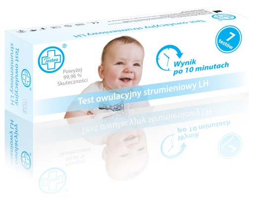 OVULAČNÝ TEST LH jet rýchlotesty 7 ks - Testeo