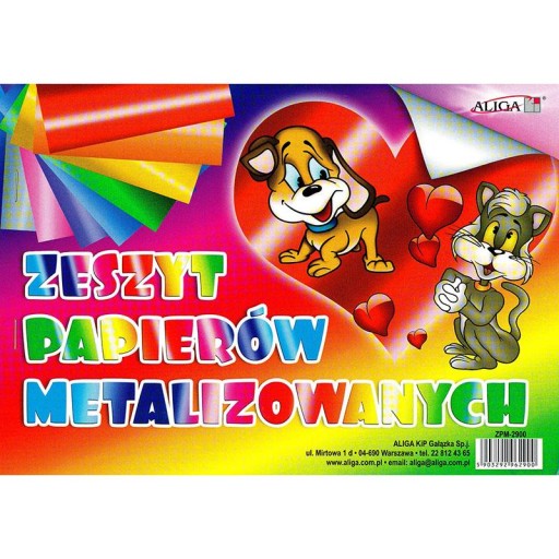 FAREBNÝ METALIZOVANÝ PAPIER B4 ZPM-2917 ZPM-2917