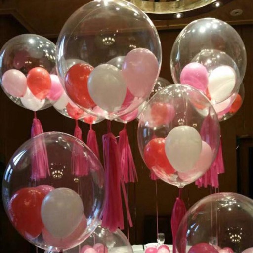 BOBO Sphere Balloon Transparent Crystal 45cm