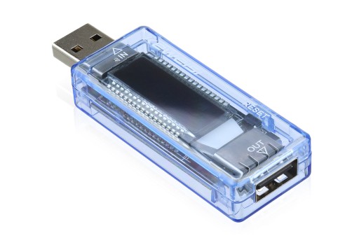 USB TESTER MERAČ NAPÄTIA AKTUÁLNEJ KAPACITY BATÉRIE VOLTMETER AMPÉR