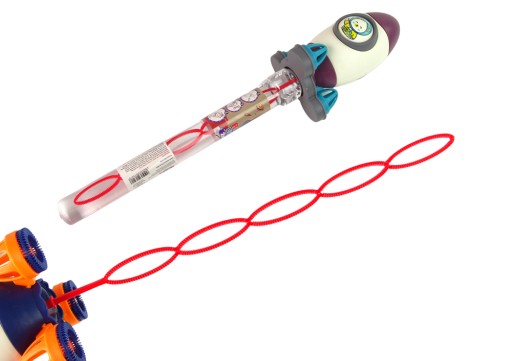 Mydlové bubliny raketa Kozmonaut 38 cm 4 farby