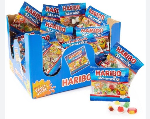 Haribo Minii Teddy Bears Balíčky ku Dňu detí pre deti 25 ks