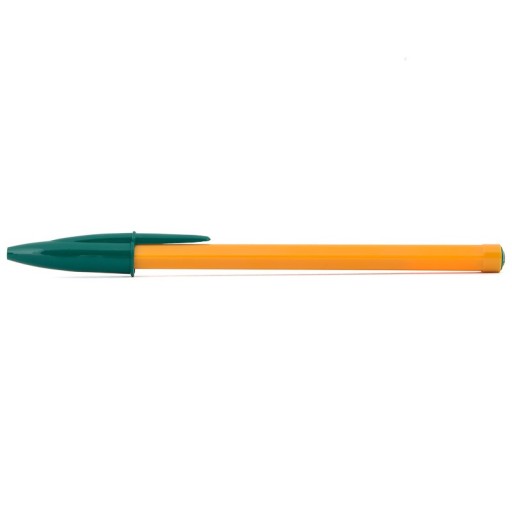 BIC ORANŽOVÝ ORIGINÁL JEMNÝ GUĽOVÝ BOD 0,7 mm ZELENÝ x 5