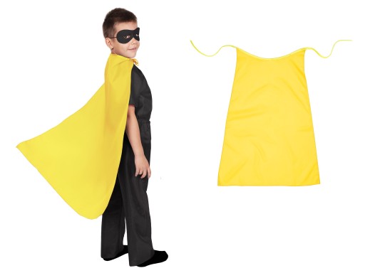 KOSTÝM SUPER HERO ŽLTÝ 75cm