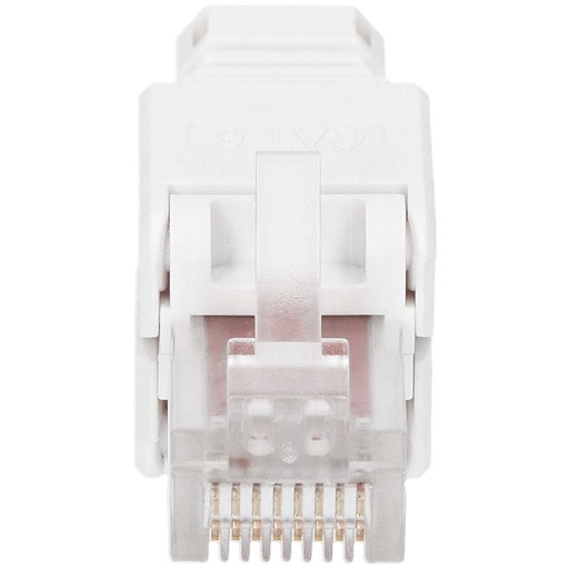 Beznástrojová zástrčka RJ-45 8P8C CAT.6 AWG 23-26