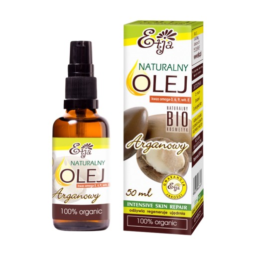Etja, prírodný bio arganový olej, 50 ml