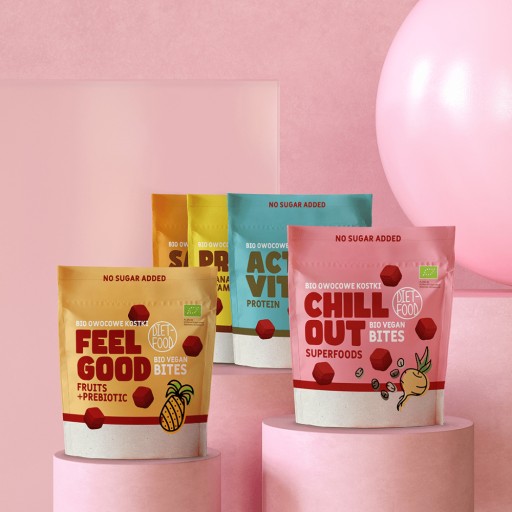 Bio Vegan Bites FEEL GOOD s prebiotikami 120 g