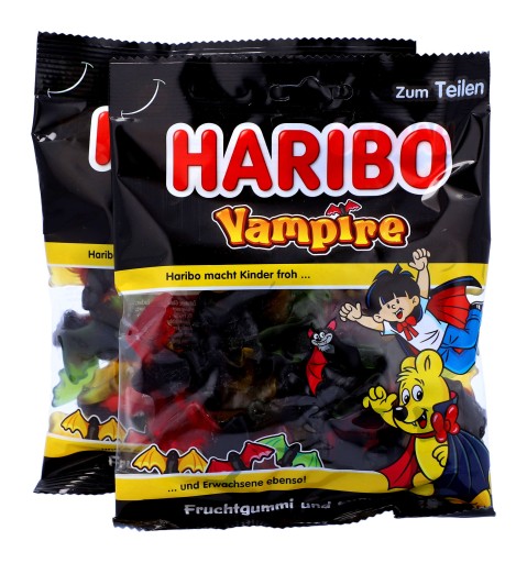 HARIBO Ovocné želé sladké drievko Vamps 175g DE