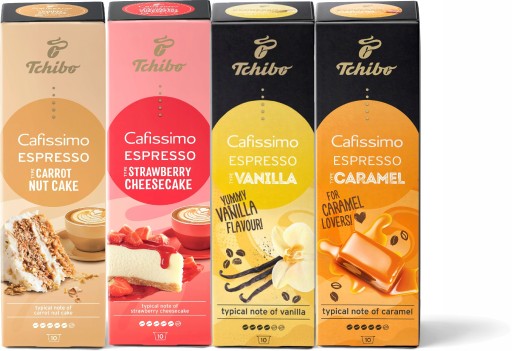Tchibo Cafissimo Espresso Karamelové kapsuly 10 ks