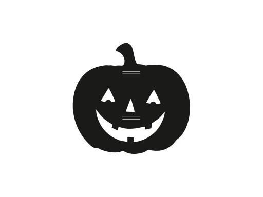Halloweenska tekvicová závesná dekorácia - 20 ks