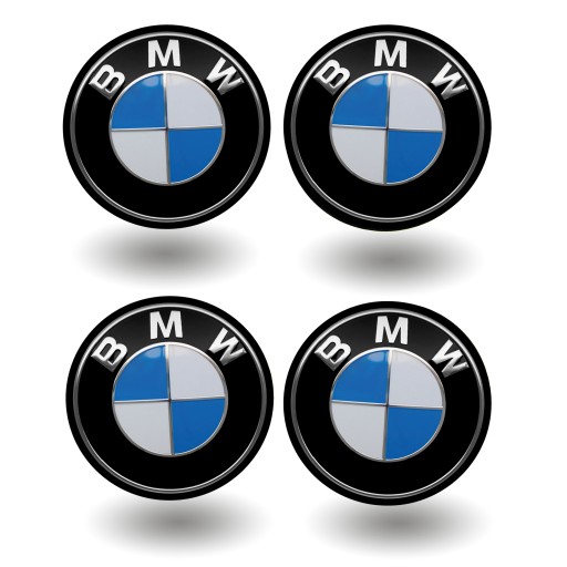 Emblémy, nálepky na kryty nábojov, ráfiky, odznaky, stredové kryty BMW