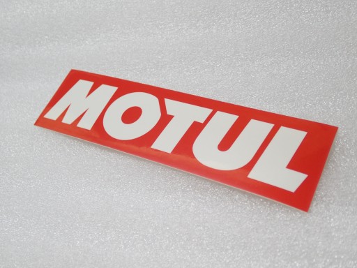 NÁLEPKA MOTUL OIL LOGO DAKAR RACING RALLY 17,2 x 4,6 cm