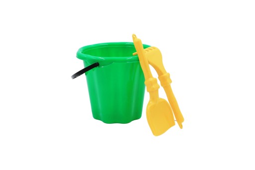 Veľký pieskový set na pláž pre dieťa - vedierko, hrable, lopatka