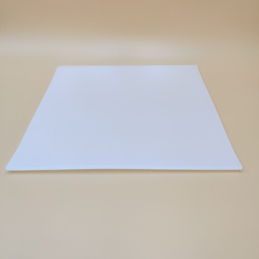 Silikónová podložka z gumy VMQ MVQ, hrúbka 2mm, formát 30x30cm