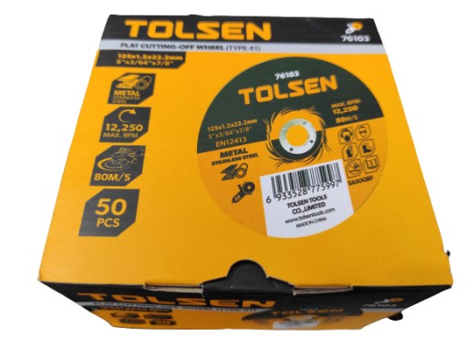 KOVOVÉ REZNÉ KOTOUČE 230x2,0mm TOLSEN