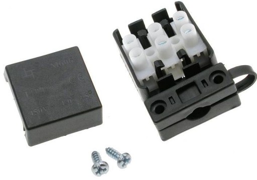 Elektrická kocka 3 pinová, rozteč 10mm, 250V/10A