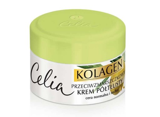 CELIA Kolagénový polobohatý olivový krém 50ml