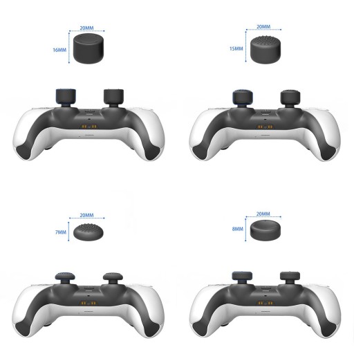 GUMA PREKRÝVKY PRE ANALÓG PRE XBOX PLAYSTATION PAD