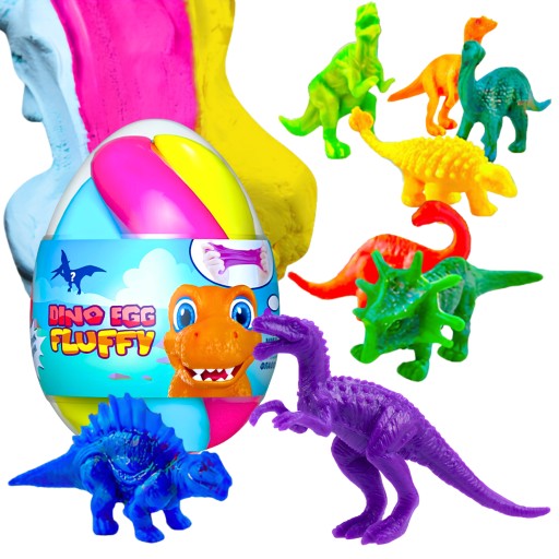Dinosaur Egg Slime Figurka Nadýchaná senzorická masáž Antistresová 140g
