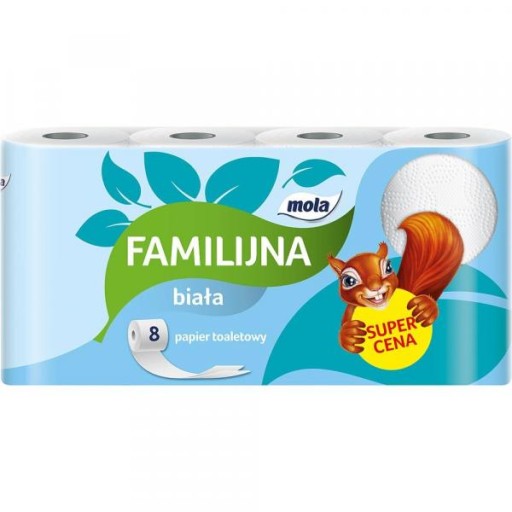 Mola FAMILIJNA toaletný papier 8 ks.