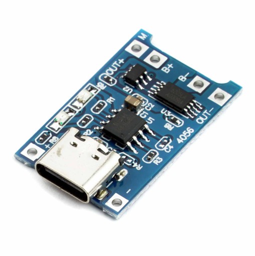 TP4056 Li-Ion USB C nabíjačka s ochranou