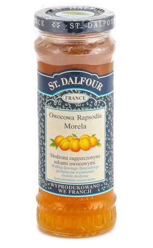 Rhapsody marhuľový ovocný džem 284 g ST. DALFOUR