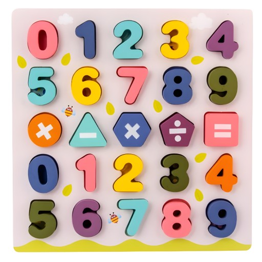 DREVENÝ ABABUS PRE DETI SORTER PUZZLE MONTESSORI NARODENINOVÝ DARČEK