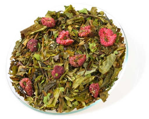 Biely čaj PAI MU TAN RASPBERRY (25g)