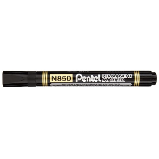 Permanentný popisovač Pentel N850 - čierny