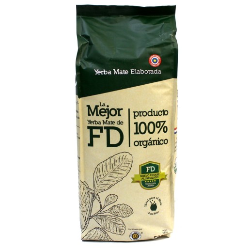 Yerba Mate Fede Rico La Mejor 500 g elaborada super silný Paraguay Bio 0,5 kg