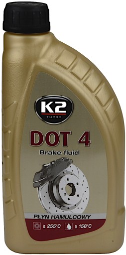 K2 DOT-4 Brzdová kvapalina triedy DOT4 1L T108