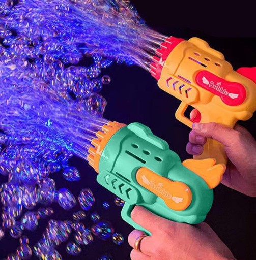 Gun Bubble Machine Bazooka Bubbles