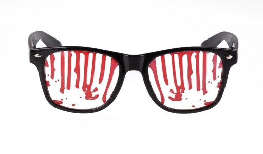 OKULIARE S KREVOU DISKUSIA HALLOWEENSKÝ OUTFIT