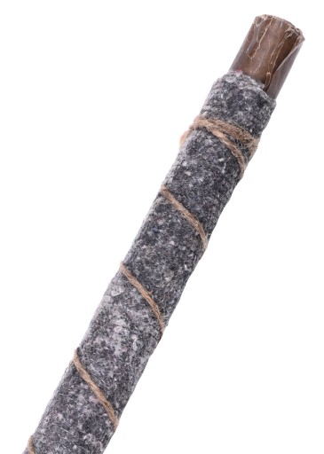 Vosková baterka s drevenou rukoväťou, 60 cm