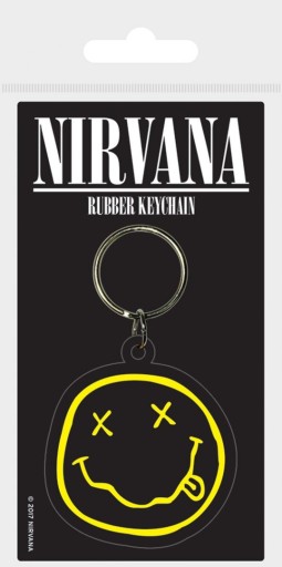 Gumová kľúčenka Nirvana Smiley Smile